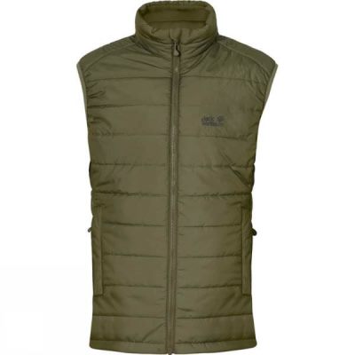 Chaleco Jack Wolfskin Glen Hombre Verde Oliva - Chile AEK654279